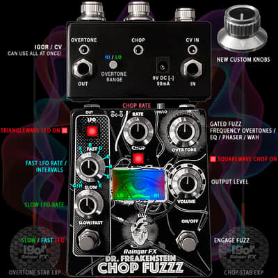 NEW! Rainger FX Dr. Freakenstein Chop Fuzz FREE SHIPPING! image 2