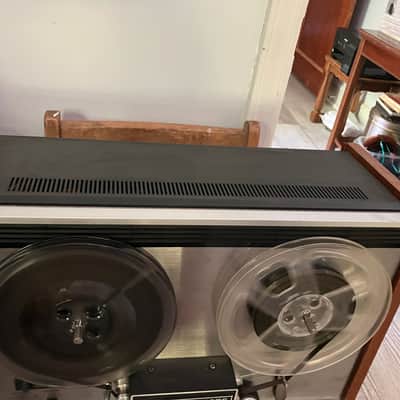 PLEASE READ AD!!! TEAC A-2340SR 1/4" 4-Track 4 channel Quad Auto Reverse Reel to Reel Tape Recorder 1970s - Silver #2 image 9