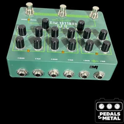 Electro-Harmonix Tri Parallel Mixer Effects Loop Mixer/Switcher 2019 - Present - Green - X17073 image 3