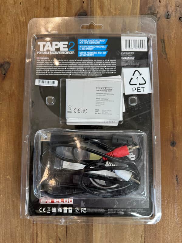 Reloop Tape 2 Portable USB Mixtape Recorder 1320 image 1