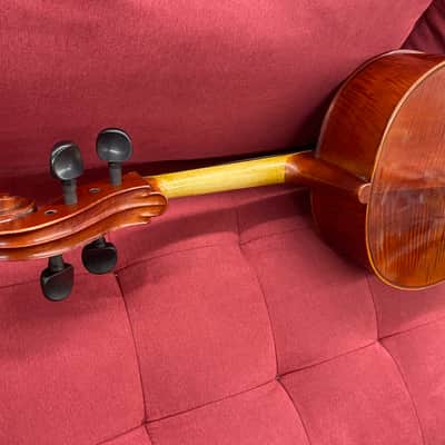 Mint Scherl and Roth R204E3 Cello Outfit 3/4 with Bag and Bow image 6