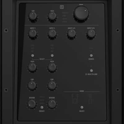 LD Systems DAVE 15 G4X Compact 2.1 Powered PA System With 15" Subwoofer 2060 Watts, Bluetooth Streaming image 5
