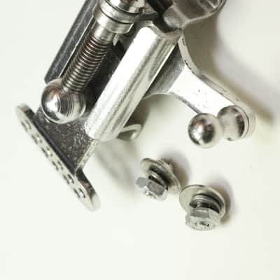 Ludwig P-338 Snare Drum Throw Off Strainer, "L" Logo Stamp, Nickel Plated - 1930s / INSPECTED & TESTED image 5