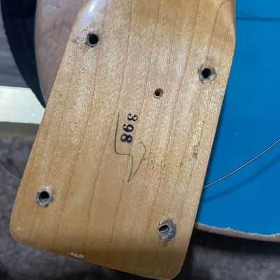 1968 Fender Telecaster Maple Cap Taos Turquoise image 13