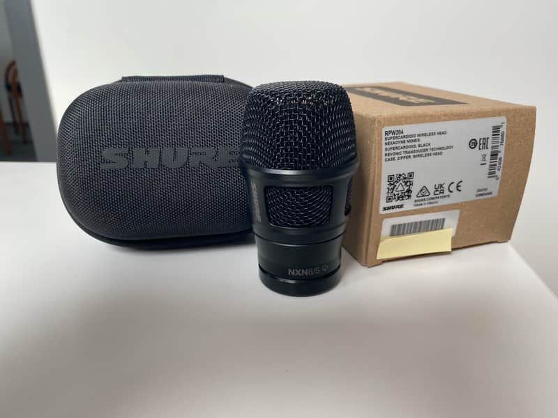 Shure RPW204 Nexadyne 8/S Supercardioid Wireless Capsule 2024 - Present - Black image 1
