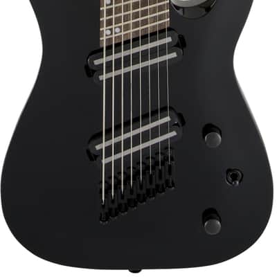 Jackson X Series Dinky Arch Top DKAF8 MS Electric Guitar. Laurel FB, Multi-Scale, Gloss Black image 9
