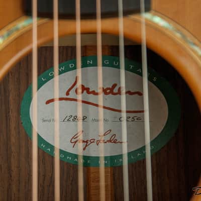 2002 Lowden O25c, Indian Rosewood/Cedar image 19