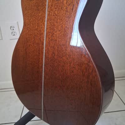 Santa Cruz custom shop Brazilian appointments. war bracing hide glue Adirondack bracing OM Orchestra Model image 11