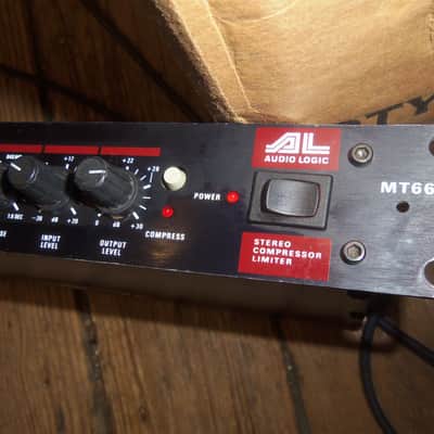 Audio Logic MT66 Compressor/Limiter 1990's Black image 2