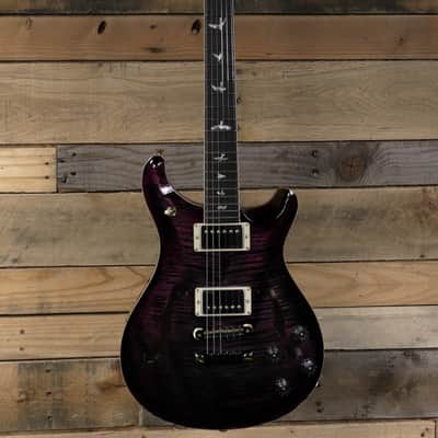 PRS McCarty 594 Hollowbody II 10 Top Flame Maple Electric Guitar Angry Purple w/ Case image 4