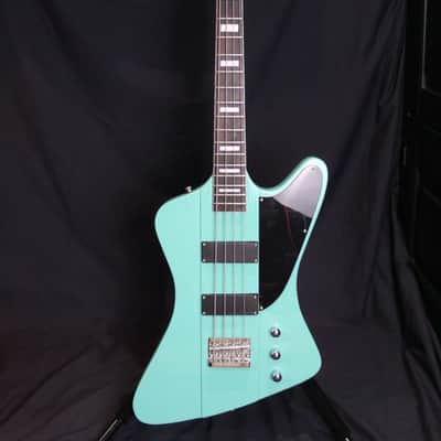 Gamma Bass Guitars Gamma Custom G22-05 Epsilon Model, Juno Green 2022 - Juno Green image 1