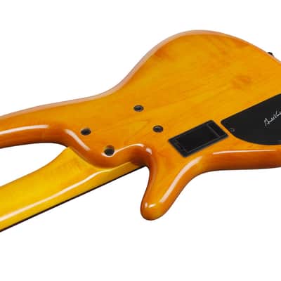 Ibanez Gerald Veasley Signature 6 String Electric Bass - Amber (GVB36AM) image 4