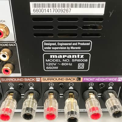 Marantz SR6008 7.2 High-End AV Receiver Black image 8