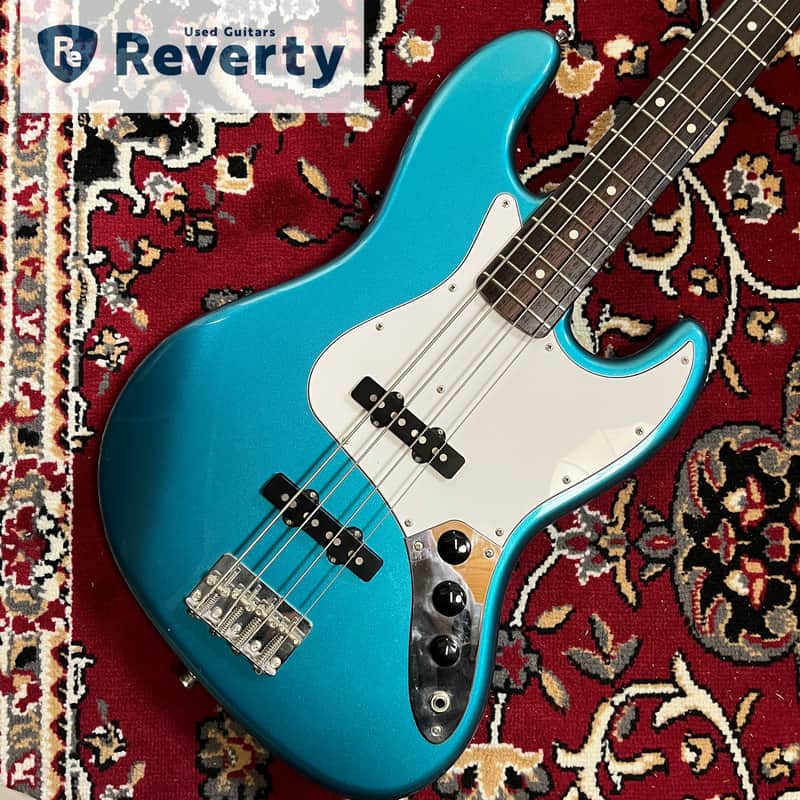 Coolz ZJB-1R Blue Metallic Jazz Bass Made In Japan Fujigen 2011 Used w/Gig bag image 1