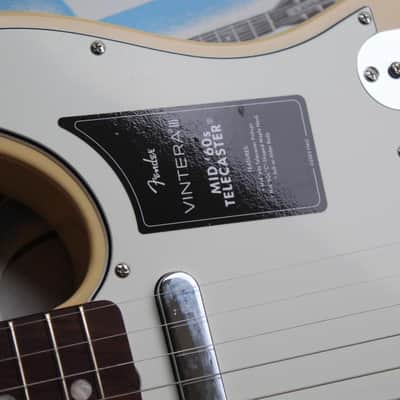 FENDER "Vintera III Mid '60s Telecaster Vintage Blonde" GIGBAG, 3, 59 KG image 12