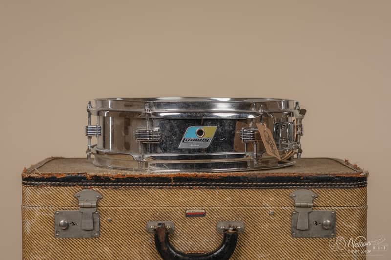 1970s Ludwig No. 405 Chrome over Ludalloy - 3x13 image 1