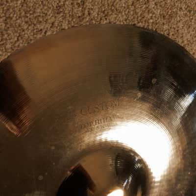 Zildjian 13" A Custom Top Z Custom Bottom Hi Hat Cymbals 884g 1436g image 5