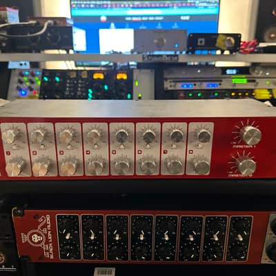 Black Lion Audio PM-8 Passive Summing Mixer 2000s - Red and Silver image 1