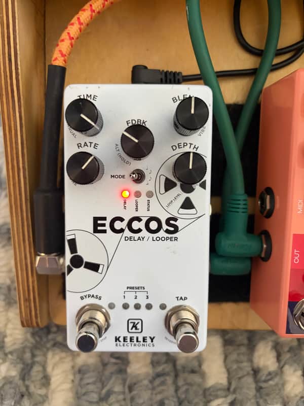 Keeley ECCOS Neo-Vintage Tape Delay 2019 - Present White image 1