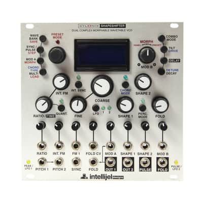 Intellijel Cylonix Shapeshifter Dual Wavetable VCO Eurorack Synth Module