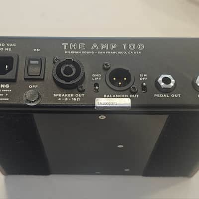 Milkman The Amp 100 100-Watt Pedalboard Guitar Amp 2020 - Present - Black image 5