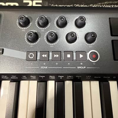 M-Audio Axiom 25 Key USB MIDI Keyboard Controller 2000s - Black image 5