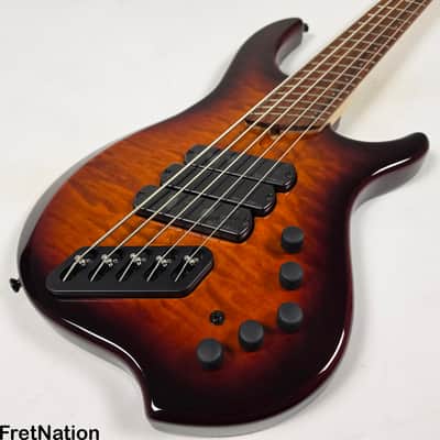 Dingwall Combustion C3 5-String Vintage Burst w/ Pau Ferro Fingerboard 9.38lbs 19474B B-Stock image 3