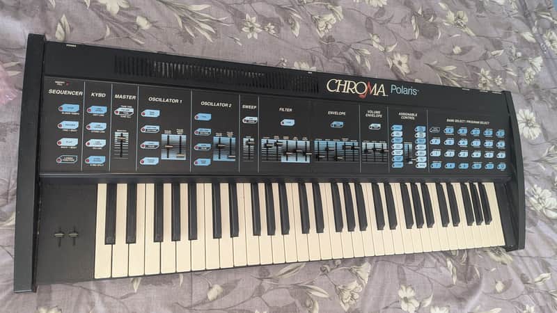 Fender Rhodes Chroma Polaris Analog Synthesizer MIJ 80s Vintage LOOK image 1