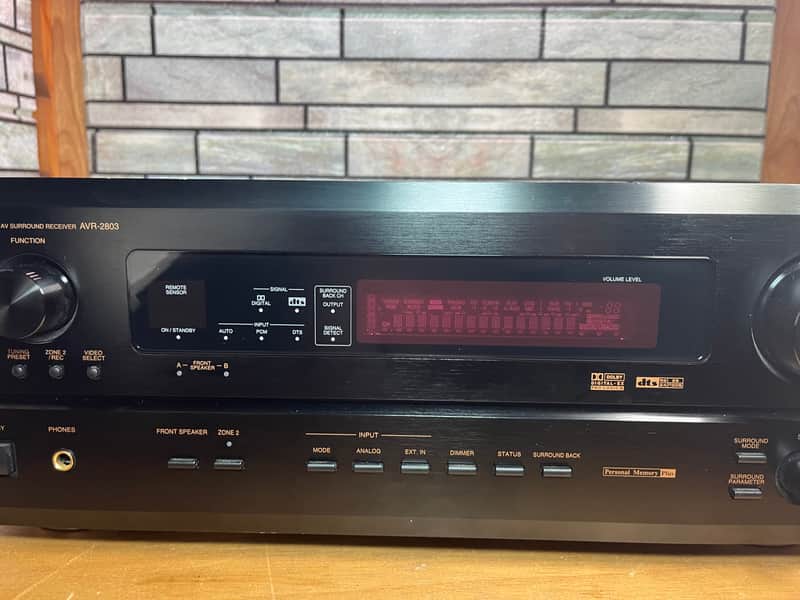 Denon AVR-2803 home theater receiver made in Japan image 1