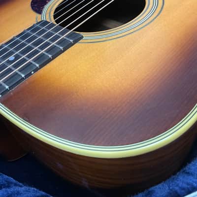 Vintage 1970 Martin D-28 Acoustic Guitar w/ Original Hardshell Case, Sunburst image 9