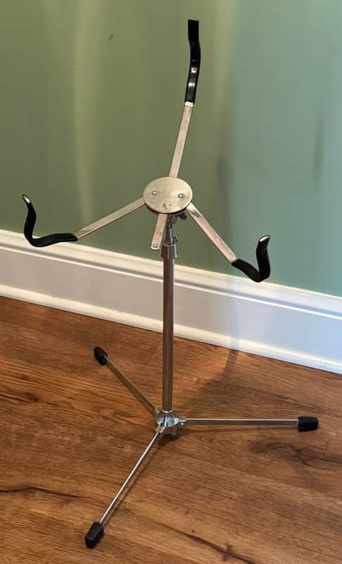 Vintage 70's Snare Stand Flat Based image 1