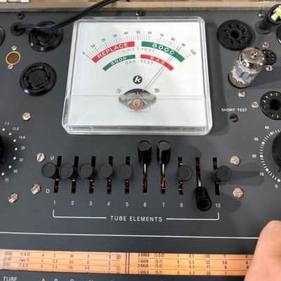 Amperex 12AX7 Vacuum Tube Circa-1960s-1970s-Glass image 3