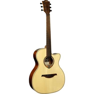 Lag Tramontane T88ACE | Auditorium Cutaway Acoustic-Electric Guitar, Natural. New with Full Warranty! image 2