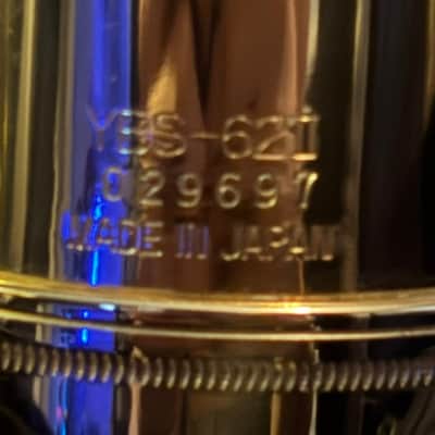 Yamaha YBS-62II Professional Eb Baritone Saxophone 2021 - Present - Gold Lacquered Brass image 3