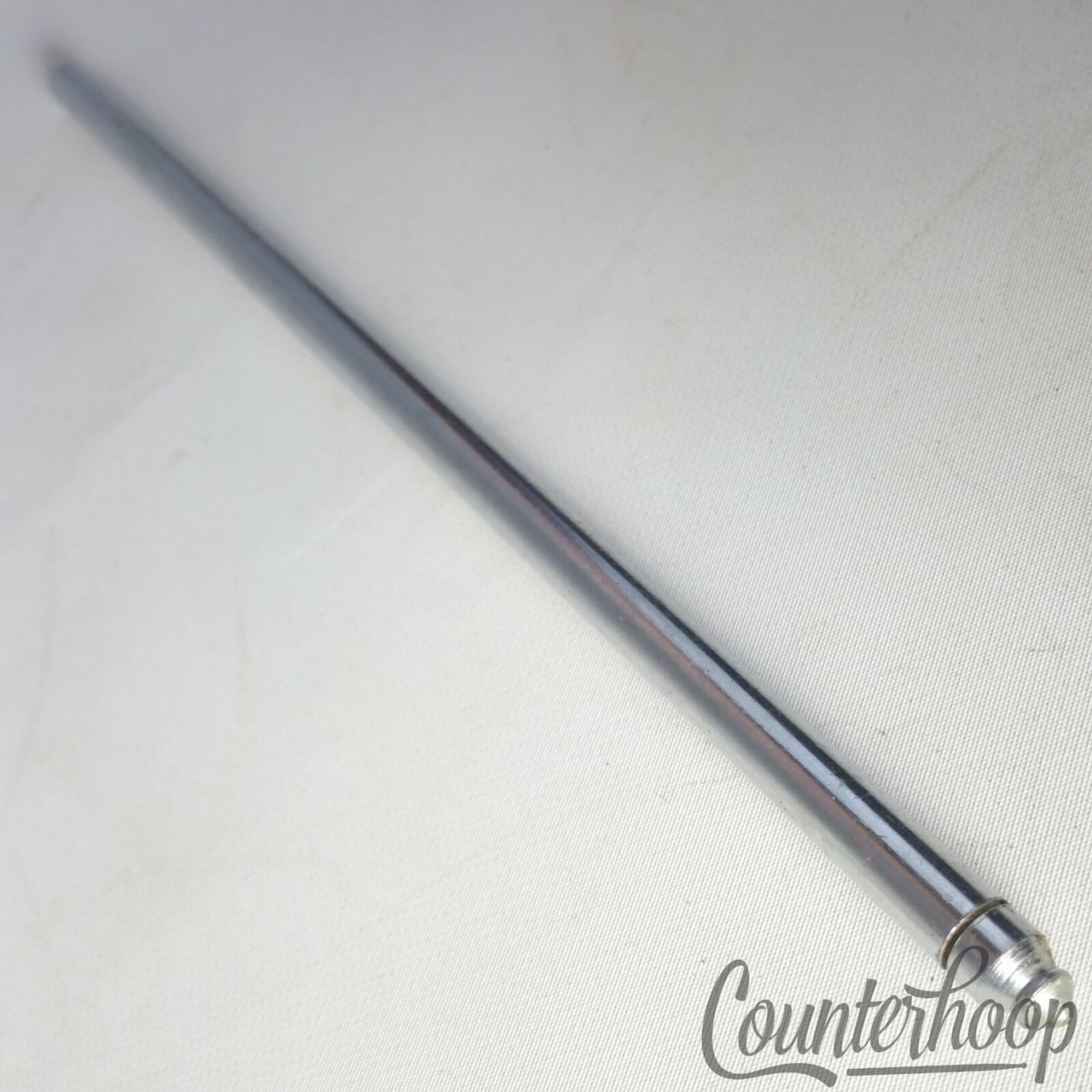 Slingerland Straight Bass Drum Spur Chrome Disappearing Vintage 50s Chicago USA — main photograph