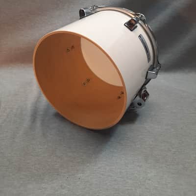 Taye  Studio Maple Concert Toms with Stand  Vintage White image 12