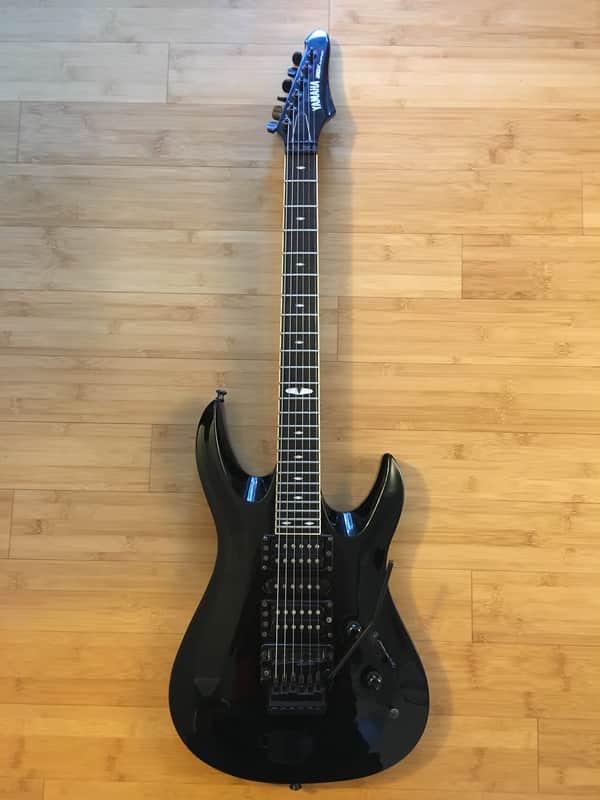 Yamaha RGX Custom 1989 Black | Reverb