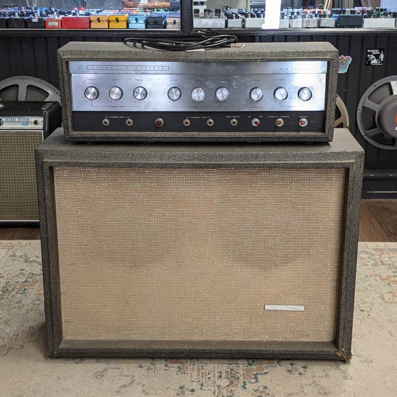 Silvertone 1484 Twin Twelve 60w Head w/ Cabinet image 1