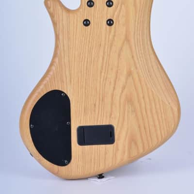 Dean Sledgehammer 5 string bass 2000's Natural Ash image 4