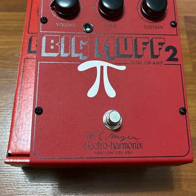 Electro-Harmonix / JHS Big Muff 2 Dual Op-Amp Fuzz 2025 - Red image 1