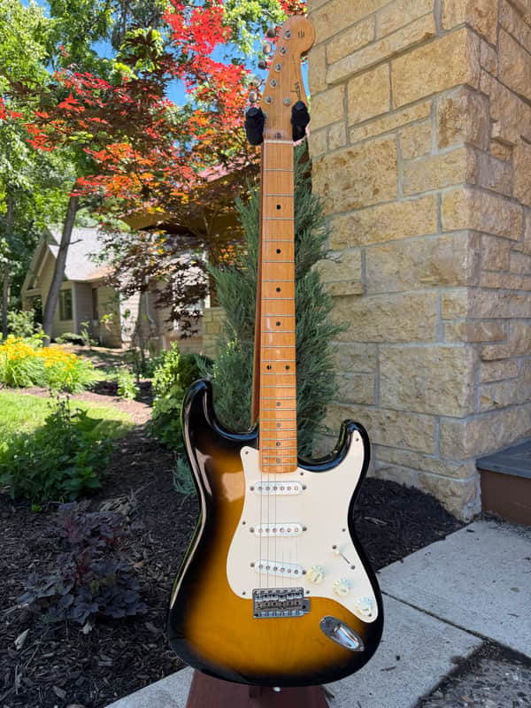 Fender ExTrad Custom Edition '54 Stratocaster ST54-140 1991 Sunburst image 1