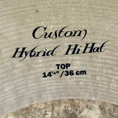 Don’t pay £519!! 14” Zildjian K CUSTOM HYBRID Hihats image 2