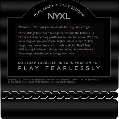 D'Addario NYXL0942 NYXL Super Light Nickel Electric Guitar Strings, 9-42 image 3