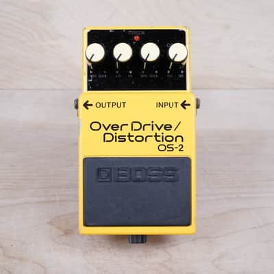 Boss OS-2 OverDrive/Distortion (Silver Label) 2008 Yellow image 6