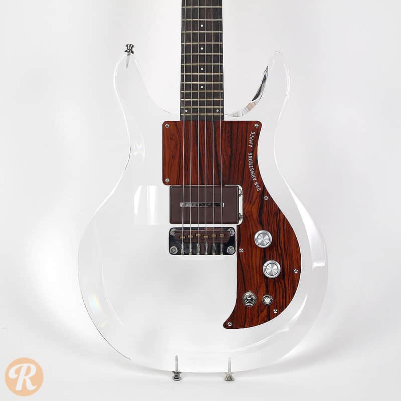 Ampeg ADA6 Dan Armstrong Lucite Guitar Reissue Clear image 1