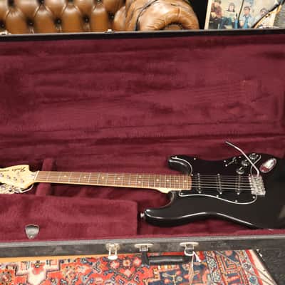 Fender 1976 Stratocaster Black Refin OHSC image 8