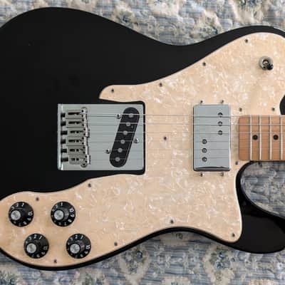2018 Fender Classic Series '72 Telecaster Custom w/ Maple Fretboard  - Black (Boutique Pick-up) image 2