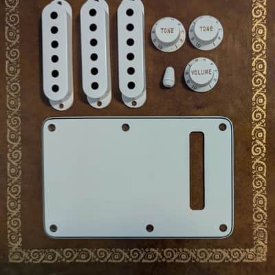 2010 American Fender Stratocaster Special Accessory Kit - Aged White (Pre-owned) image 1
