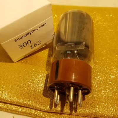 GE 0% Perfect Tight Matched Pair (2) 5881 tNOS AT1000 TESTED Vacuum Tubes Canada Smooth Plate Brown Base 6L6WGB rugged 6L6 Beam Power Tetrode 1954-1963 image 1