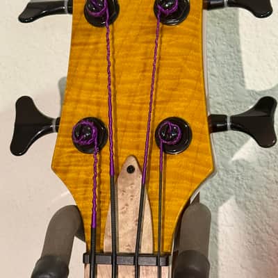 Kiesel AC40 Bass Guitar, 2000s - Natural/Gloss image 7
